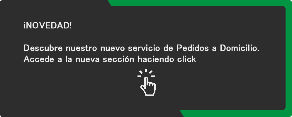 Banner nuevo servicio de pedidos a domicilio